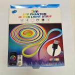 Okos Neon futófény LED szalag, USB-s, Bluetooth-al telefonról vezérelhető 5 méter