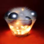 Micro LED-es fényfüzér, 80 LED, melegfehér, kültéri