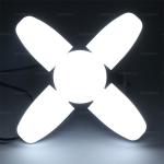 Kihajtható 1+4 ágú EXTRA erős hidegfehér E27-es foglalatú LED lámpa 40W 4200Lumen