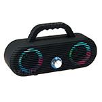 CH-M86 Led fényefektes hangszóró-kihangosító-rádió Bluetooth kapcsolat, beépített akku, USB töltés, SD kártya, jack dugó