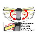 Erős COB ledes munkalámpa teleszkópos tripod álvánnyal