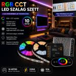 LED szalag szett10m 24V RGB CCT szalag