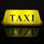 TAXI Nagy méretű szabadjelző lámpa mágneses rögzítéssel