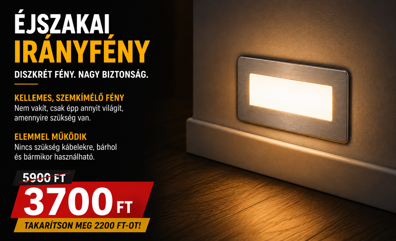 ájszakai irányfény